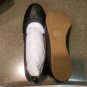 J Crew leather ballet flats
